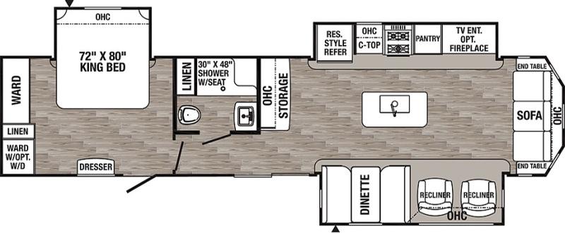 puma park model floor plans