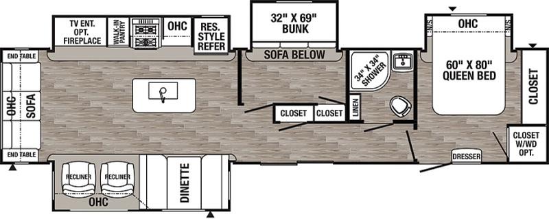 puma park model floor plans